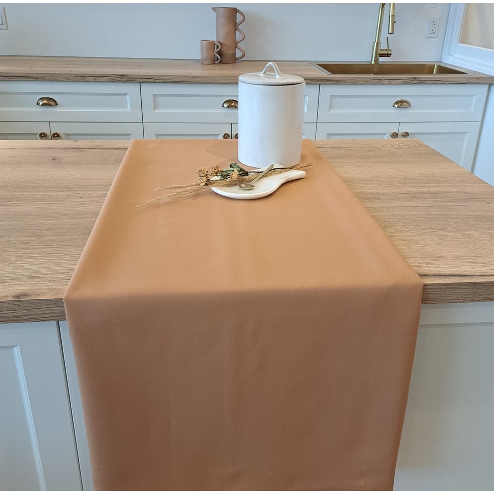 Brown Christmas Tablecloth